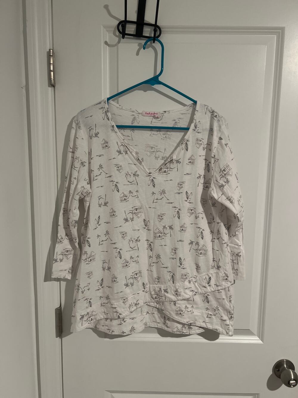 Fresh Produce Jordan Top Tunic “Seascape” – Size Medium